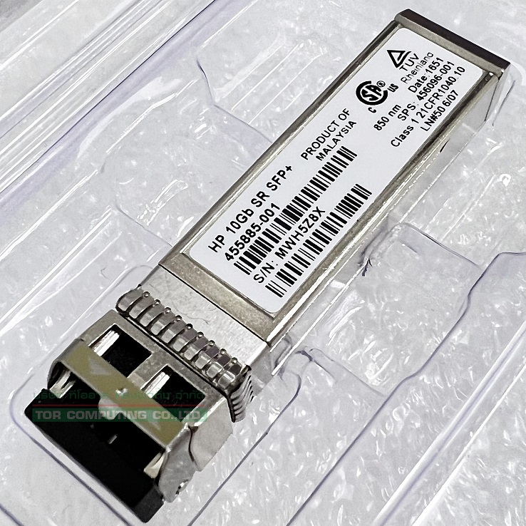 HP 455883-B21 455885-001 456096-001 [TorCompTH ขาย จำหน่าย ราคา] HP 10Gb SR SFP+ Module