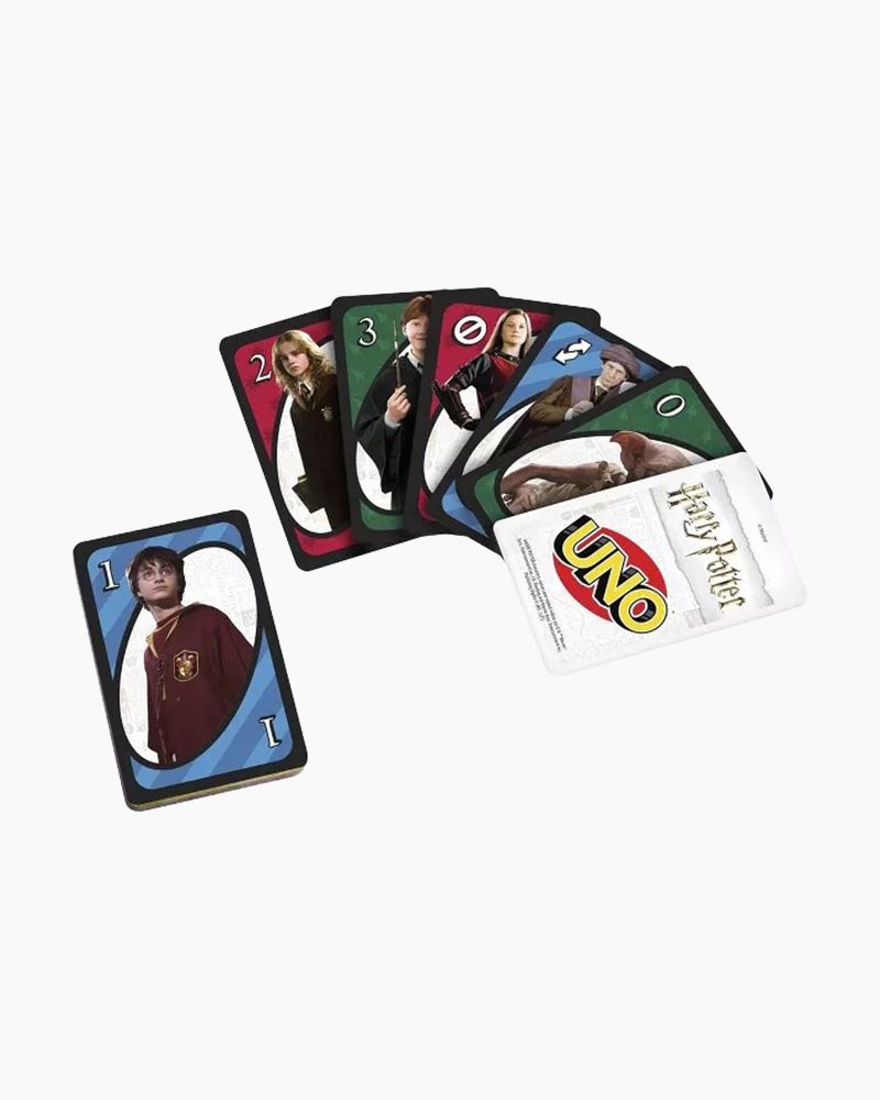 UNO Harry Potter Card Game (Mattel) การ์ดอูโน่แฮรี่พอตเตอร์ ลิขสิทธิ์แท้ #FNC42