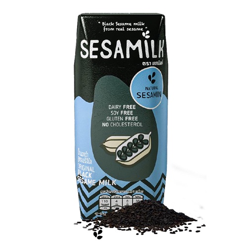 น้ำนมงาดำ🥛 แท้ 💯% SESAMILK สูตรออริจินอล 😋อร่อย อุดมไปด้วยสารอาหารที่มีประโยชน์💪 แพ็ค 3 กล่อง‼️