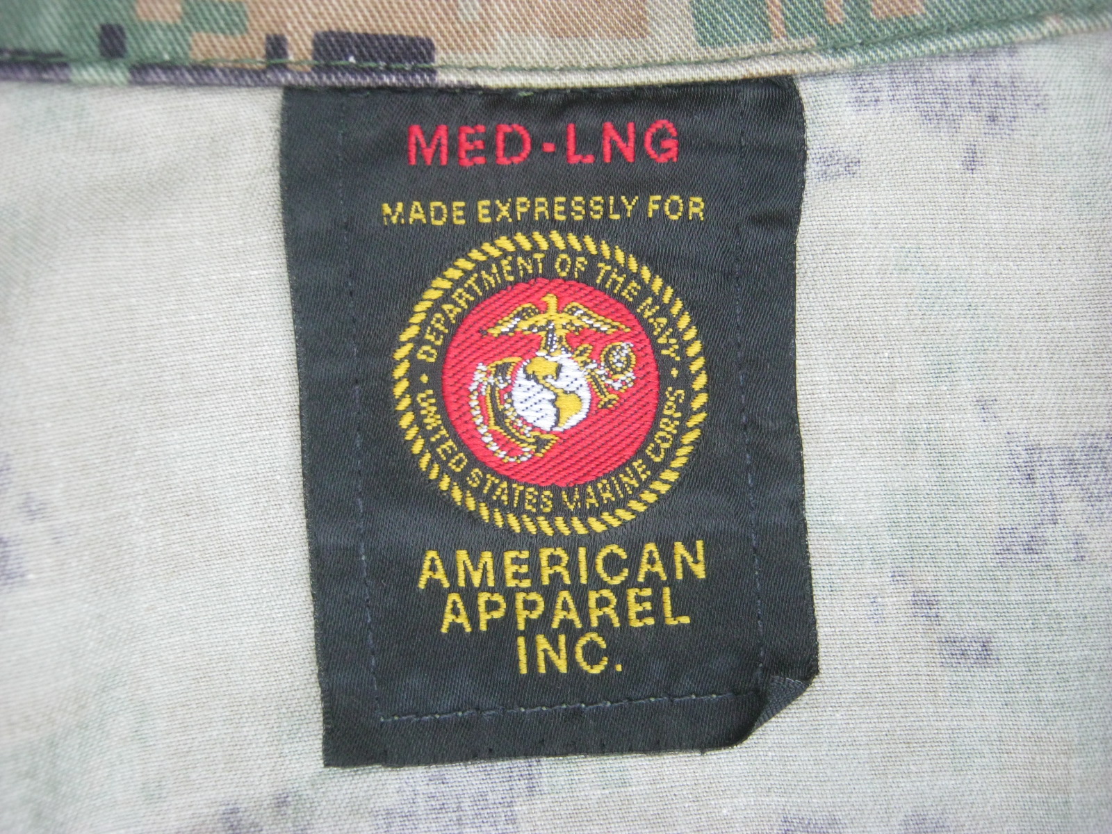 เสื้อทหาร USA ลาย Marpat