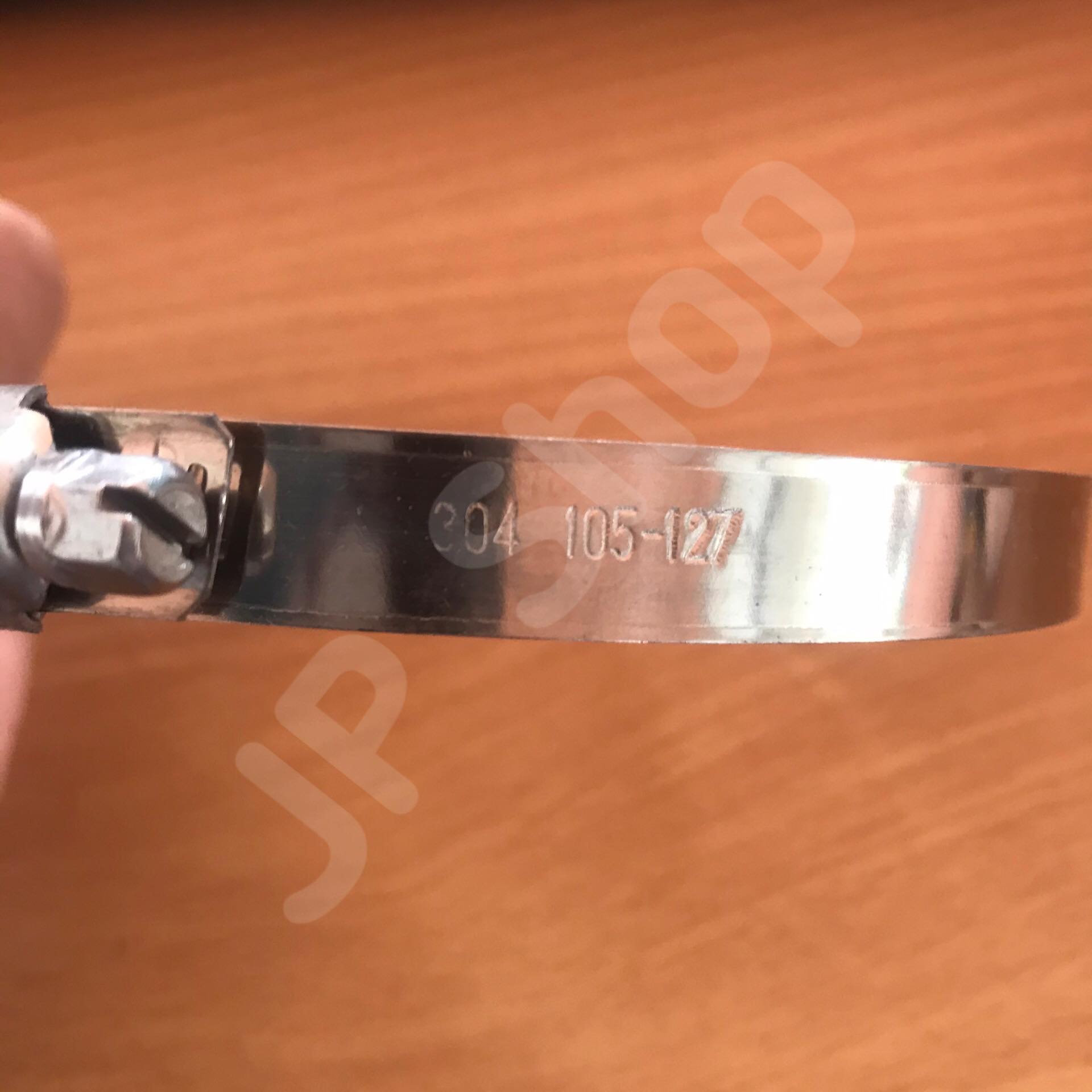 ปลอกรัด 105-127 (12 มม.) แคลมป์รัดท่อสแตนเลส 304 #105127