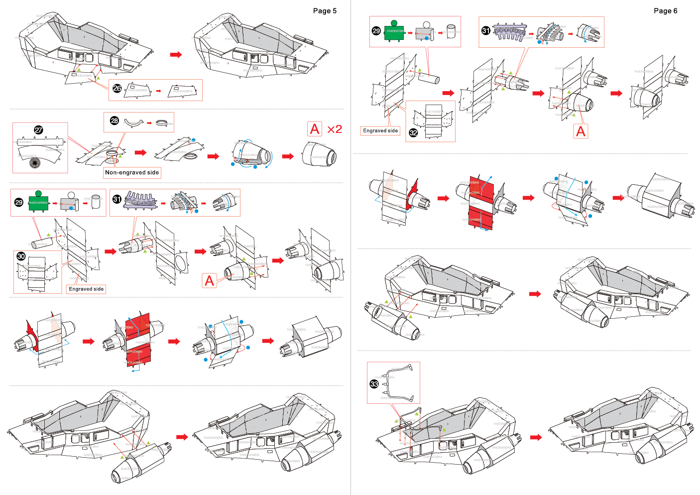 Light Infantry Utility Vehicle Model - Star Wars โมเดลโลหะ DIY