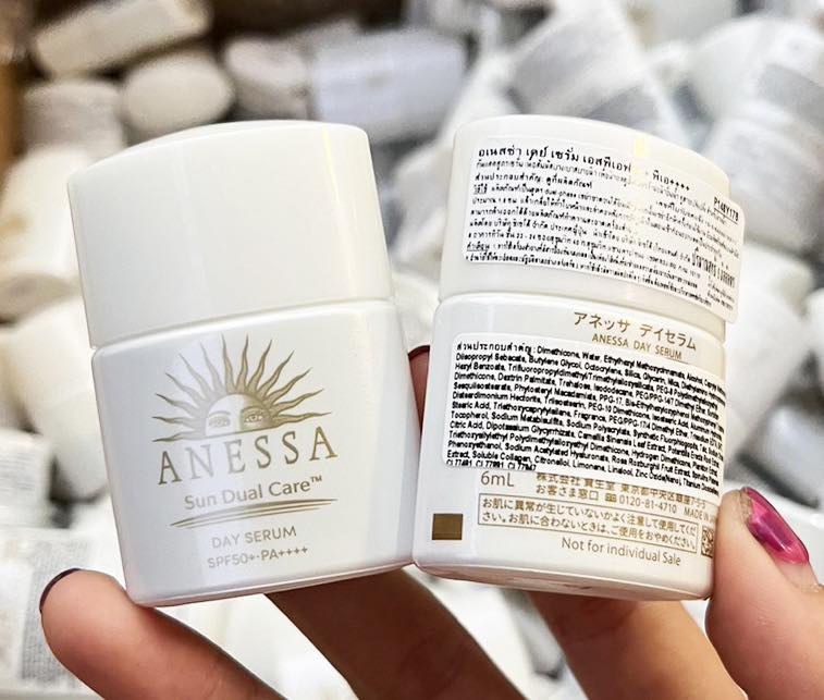 กันแดด Anessa Sun-Energized Sun Dual care Day Serum SPF50+/PA++++ ขนาดทดลอง 6ml.