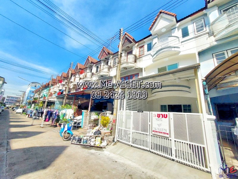 ขายทาวน์เฮ้าส์รีโนเวทใหม่ ย่าน อ้อมน้อย กระทุ่มแบน พุทธสาคร เศรษฐกิจ1 เพชรเกษม118 : ม.บ้านพงษ์ศิริชัย 1 : 3 ชั้น 17 ตร.วา