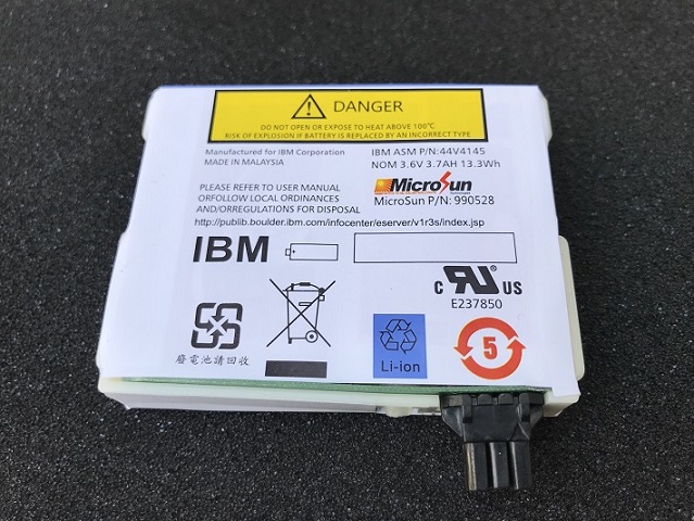 NEW, IBM 44V4145 74Y5667 [TorCompTH Thailand - ขาย จำหน่าย ราคา] IBM Cache Battery for RAID adapter 5679 57B7 P6 520 550