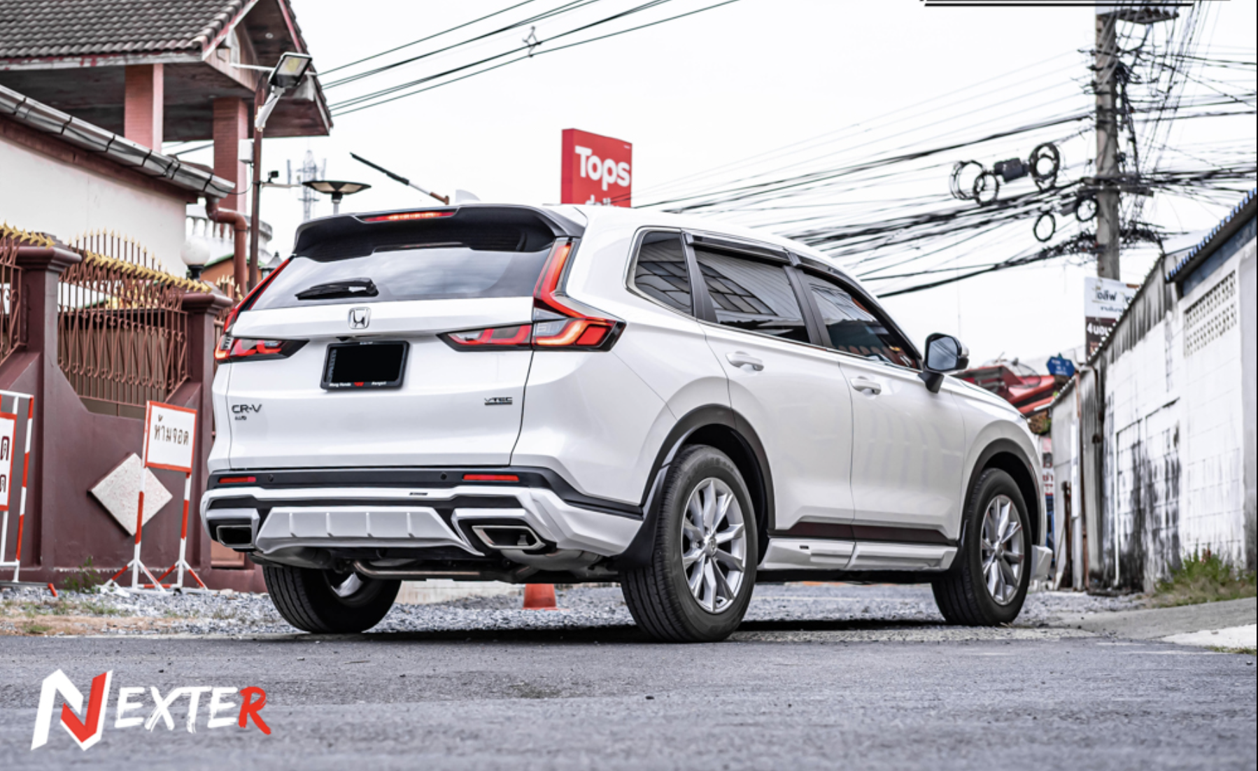 ชุดแต่ง ชุดสเกิร์ต Honda CR-V (G6) 2023-2026 รุ่น NEXTER V.1 (เฉพาะรุ่น EL,ES,RS)