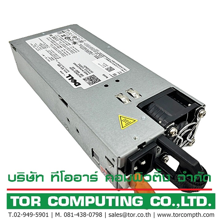 Dell 03MJJP, 3MJJP [TorCompTH Thailand - ขาย จำหน่าย ราคา] Dell 1100W Power Supply for R510 R810 R910