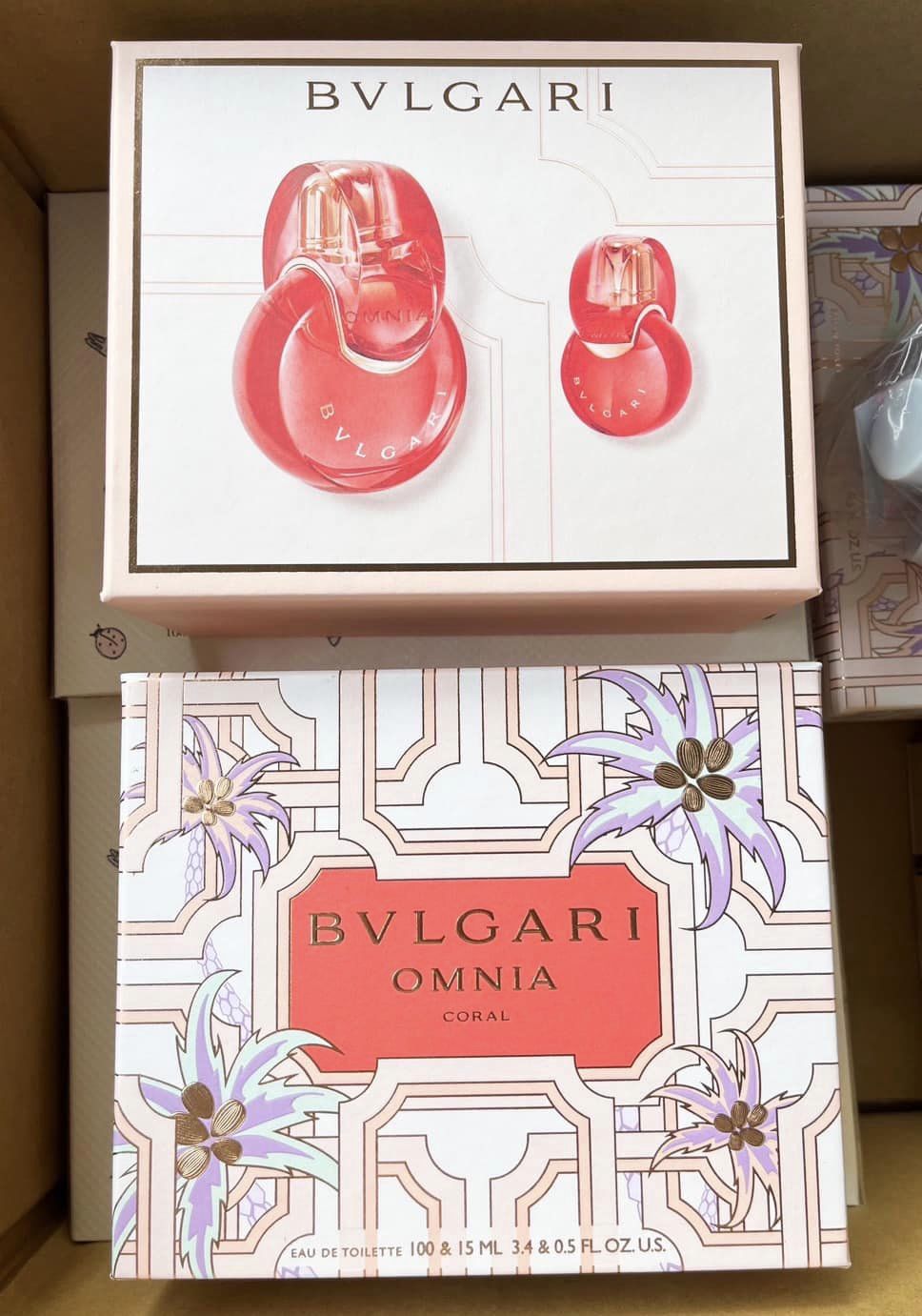 เซตน้ำหอม Bvlgari Omnia Coral EDT Gift Set (100มล.+15มล.) ของแท้