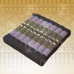 เบาะสมาธิหนาขนาดใหญ่50x50x7Cm ,Large special wave maditation mattresses Cushions Khit Pillow Small Kapok100%