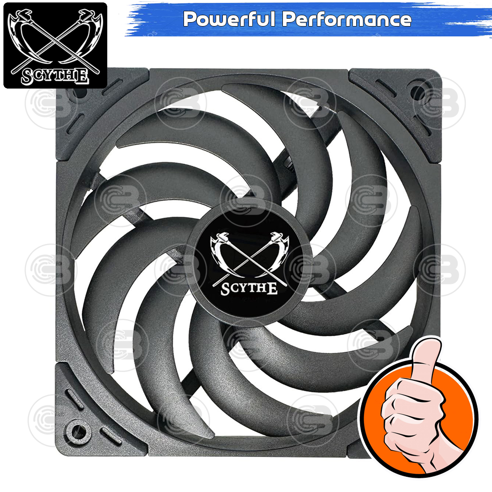 [CoolBlasterThai] SCYTHE Wonder Tornado 120 Slim Fan Case (size 120 mm.)