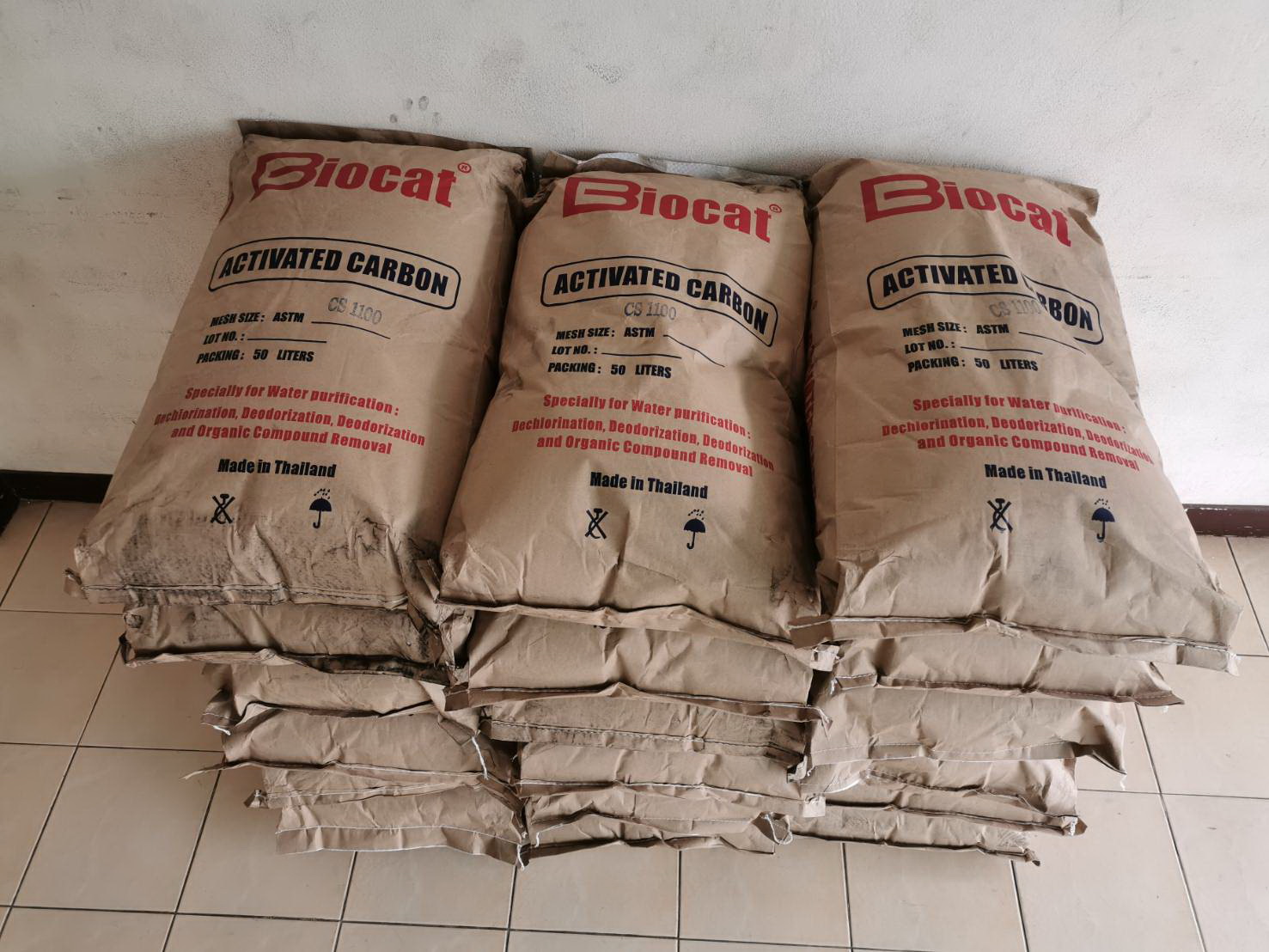 สารกรองคาร์บอน Activated Carbon , BIOCAT ID 1100