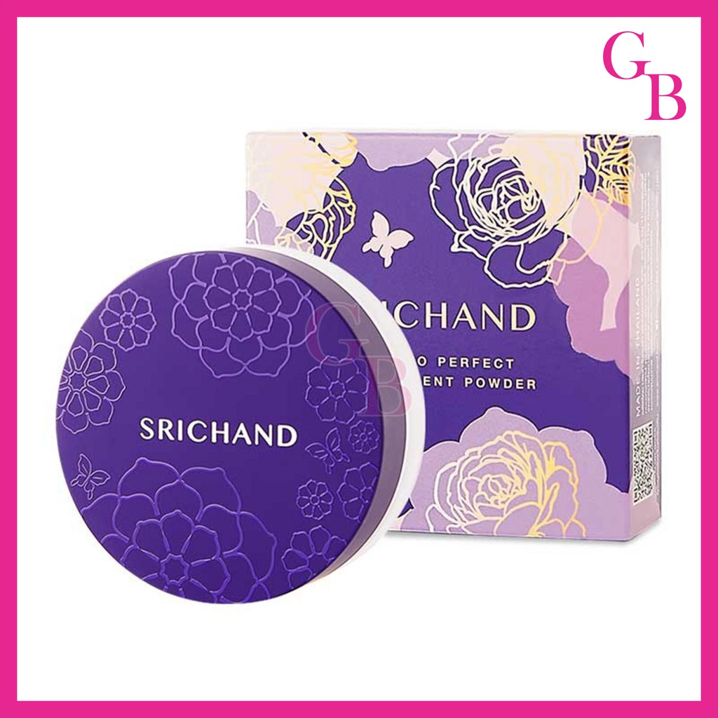 SRICHAND bare to perfect translucent powder ศรีจันทร์ แบร์ ทู เพอร์เฟ็คท์ ทรานส์ลูเซ็นท์ พาวเดอร์ แป้งม่วง