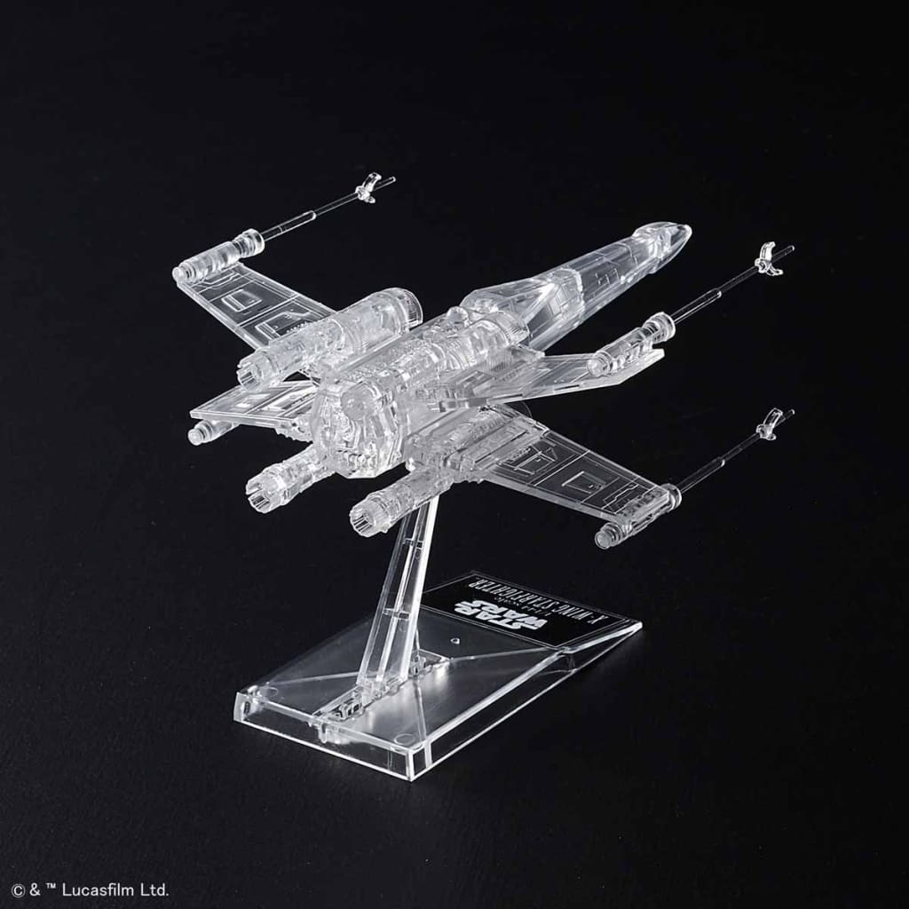 1/144 & 1/350 & 1/2700000 Return of The Jedi Clear Vehicle Set BANDAI - Star Wars