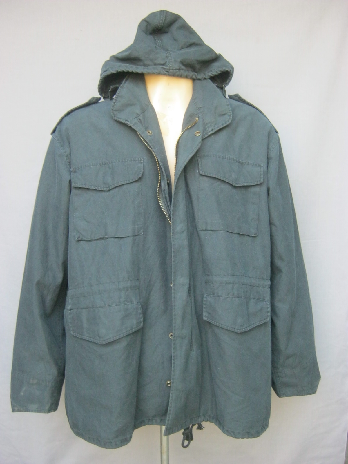 เสื้อ แฟชั่นทหาร ทรง M65สีดำ X-large