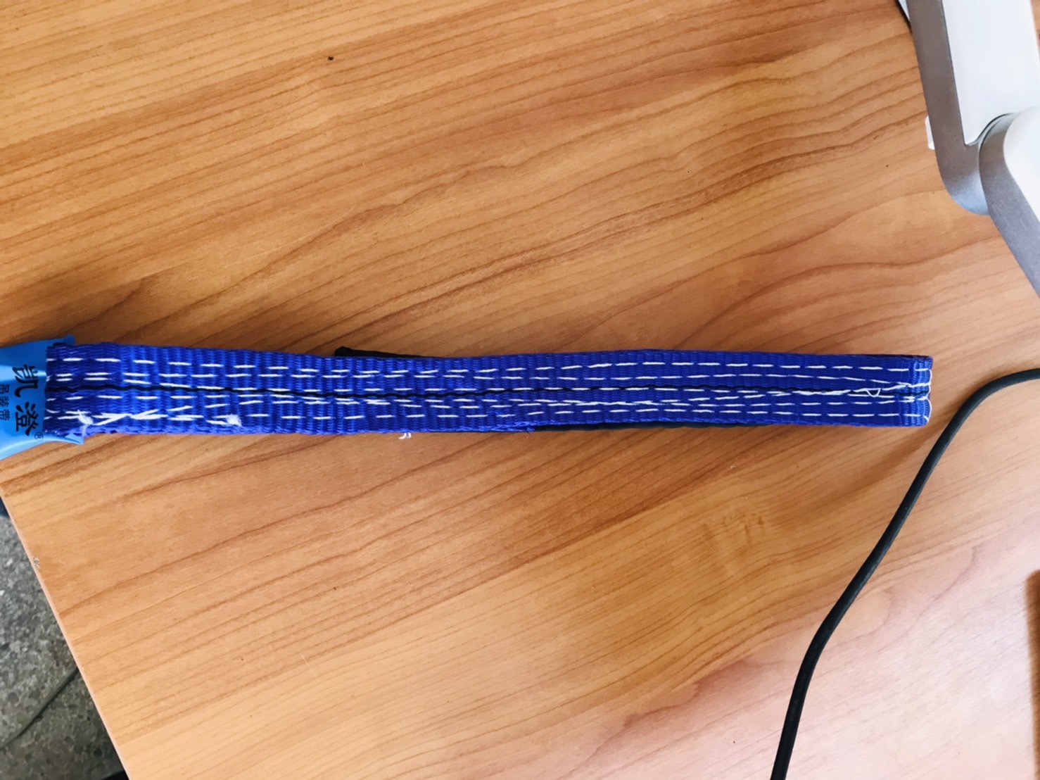 สายพานยกของขนาด 1 เมตร สีม่วง หนา ทนทาน แข็งแรง สายสลิง ยกรถเครน สายยกของ อุปกรณ์ยกของหนักสลิงแบนแขวน สายลาก กว้าง 1 นิ้ว ยาว 1 เมตร ยกได้ 1 ตัน #001400