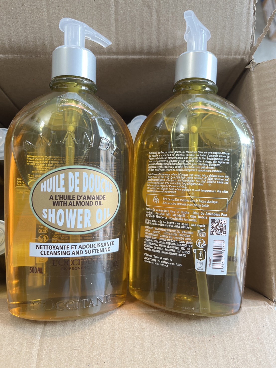 L'Occitane Almond Shower Oil เจลอาบน้ำ