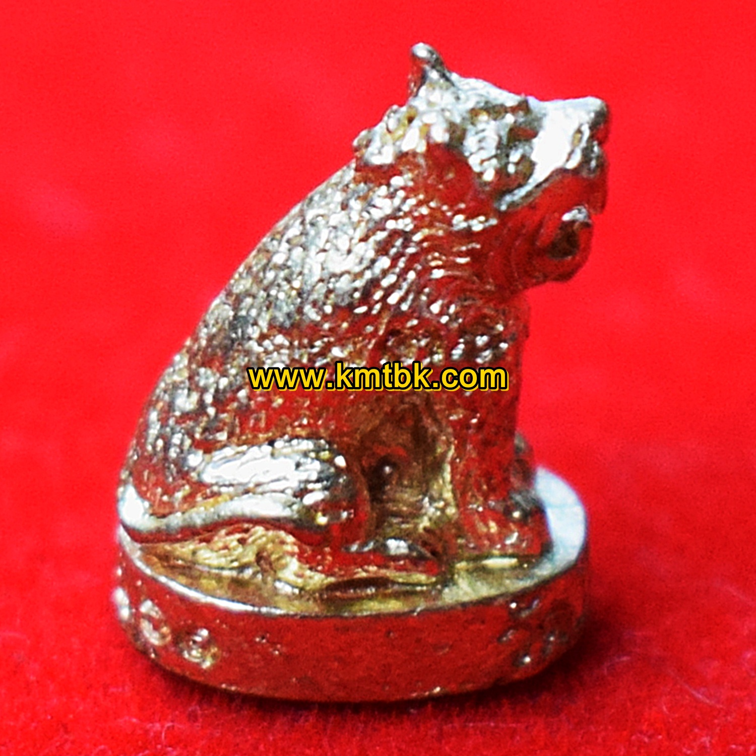 เจ้าพญาเสือ มหาอำนาจ วัดบางพระ (หลวงพ่อเปิ่น) จ.นครปฐม ขนาดพกพา ปี2561 ของแท้จากวัด