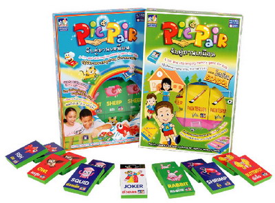 Pic & Pair พิคแอนด์แพร์ เกมจับคู่ภาพเหมือน หมวดโรงเรียน