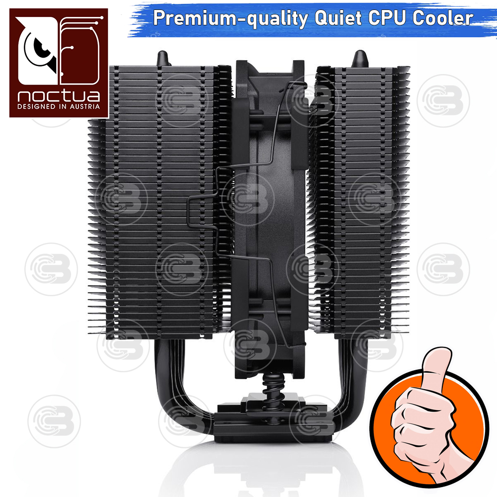 [CoolBlasterThai] Noctua NH-D12L CHROMAX.BLACK Heat Sink CPU Cooler (AM5/LGA1851 Ready) ประกัน 6 ปี