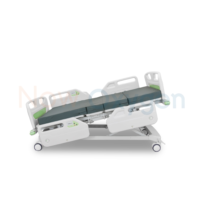 เตียงผู้ป่วยไฟฟ้า 8 ฟังก์ชั่น (Premium Luxury Hospital Bed (Limited Edition) A-052) มีแบตเตอรี่สำรองไฟฟ้าในตัว กรณีไฟฟ้าดับก็ยังสามารถใช้งานได้ ปรับเชิดศรีษะ - เท้า เป็นท่านั่งได้ รับประกันศูนย์ไทย 6 ปี