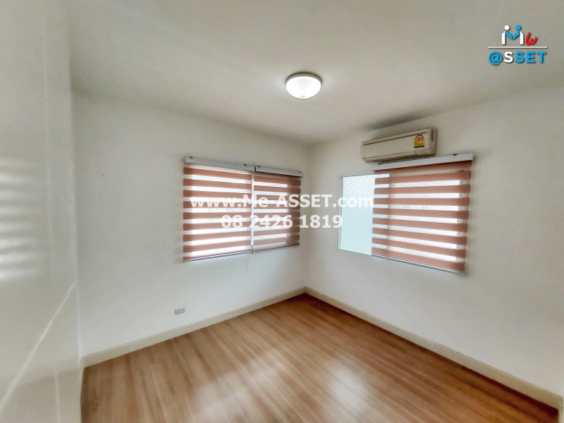 ขายบ้านเดี่ยว ใกล้ ม.มหิดล ย่าน ศาลายา วัดพระเงิน ศรีประวัติ : คณาศิริ ศาลายา : 2 ชั้น 50 ตารางวา