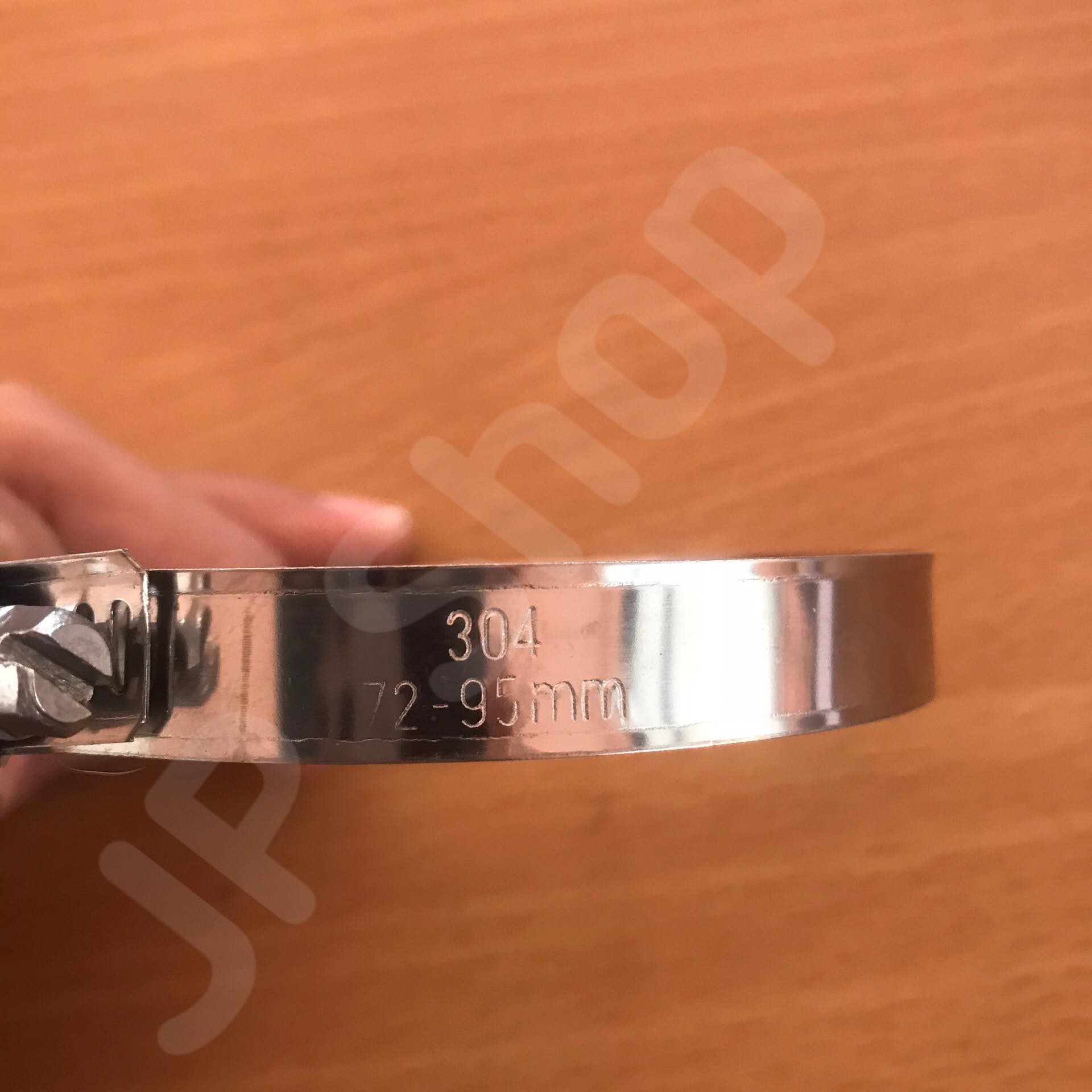 ปลอกรัด 72-95 (12 มม.) แคลมป์รัดท่อสแตนเลส 304 #7295