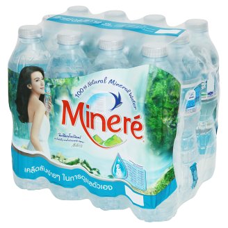 มิเนเร่ น้ำแร่ธรรมชาติ 100% 600มล. x 12 ขวด