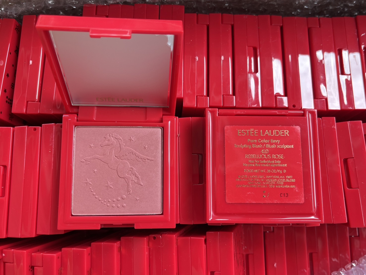 บลัชออน Estee Lauder Pure Color Envy Sculpting Blush 11g สี 420 Rebellious Rose