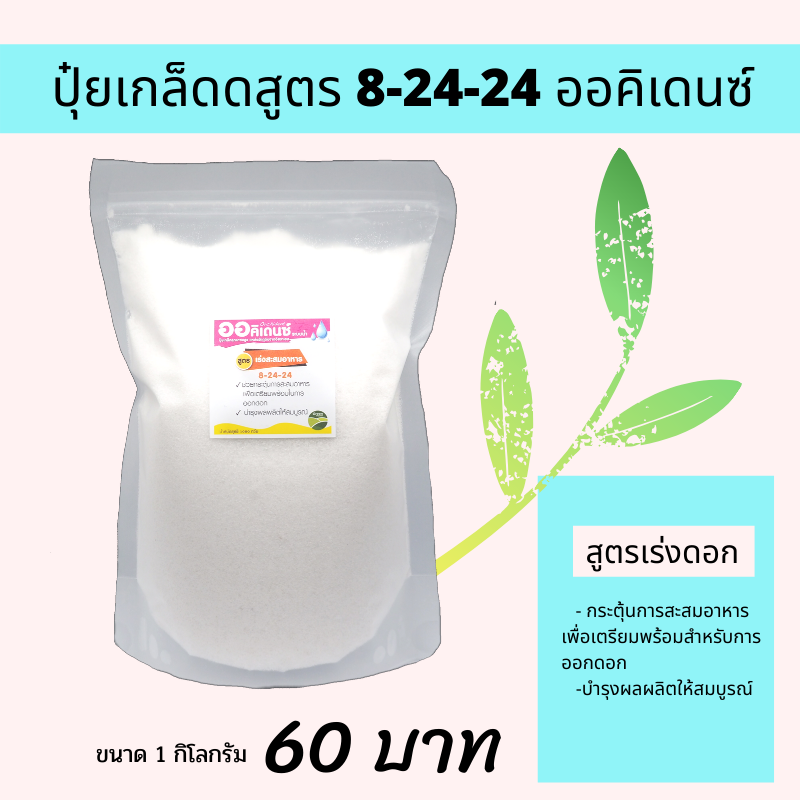 ปุ๋ยเกล็ด ระบบน้ำ 8-24-24 ออคิเดนซ์