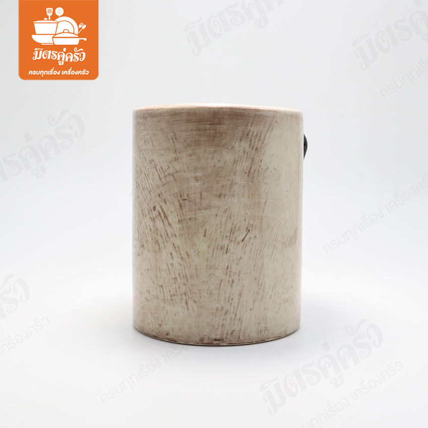 ที่ใส่ปากกา เก็บช้อน ลายหมาปั๊ก