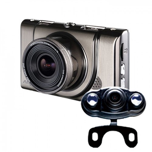 กล้องติดรถยนต์ Anytek A100H กล้อง หน้า-หลัง (WDR) Full-HD 1080P
