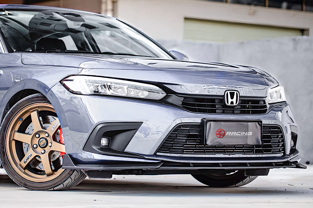 ลิ้นหน้า ลิ้นต่อกันชนหน้า Civic FE รุ่น Z-Spec V.2