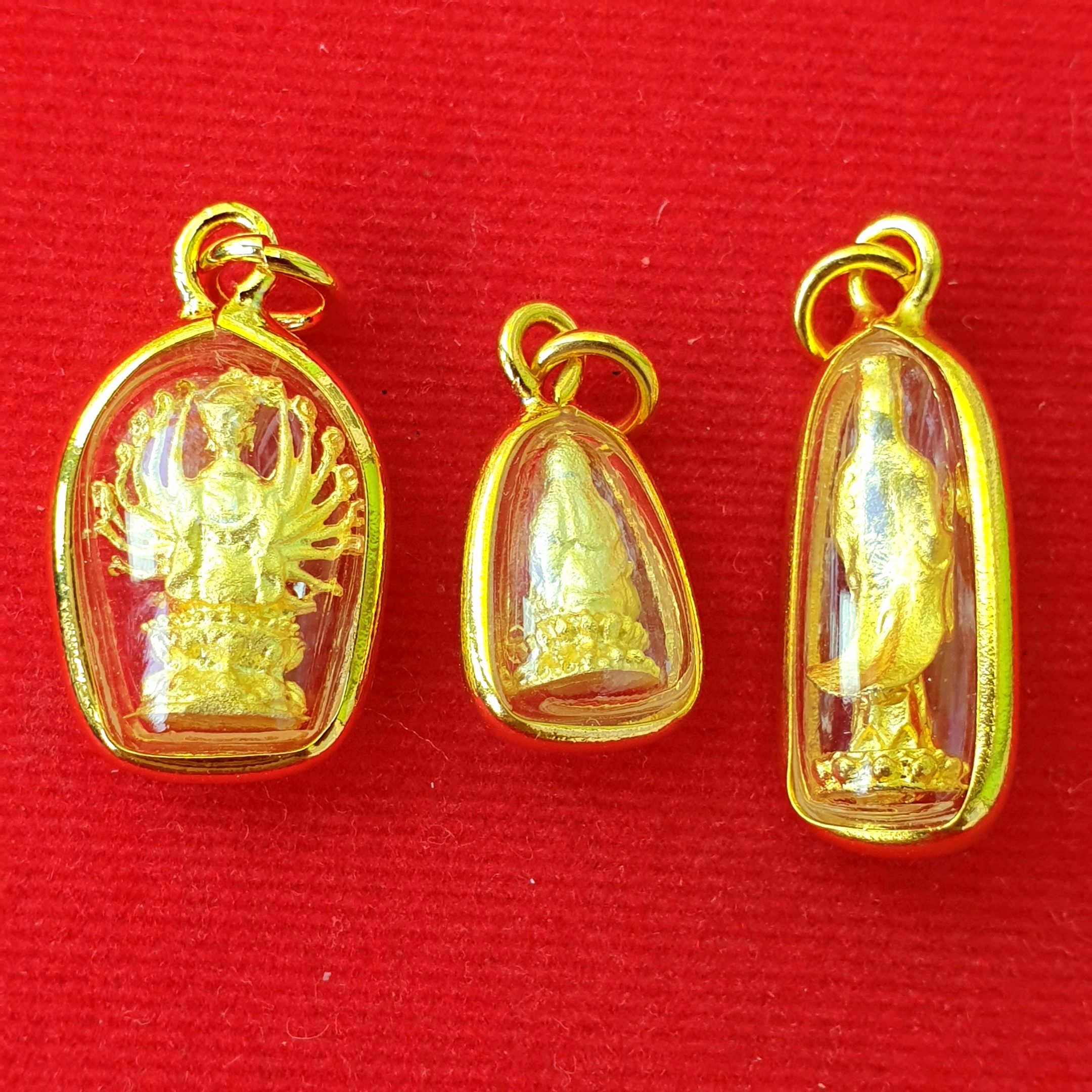 จี้ เจ้าแม่กวนอิม พระโพธิสัตว์กวนอิม มี3แบบให้เลือก ขนาดเล็กประมาณเหรียญบาท จี้พระทองคำ ช่วยปัดเป่าทุกข์ภัยต่างๆ