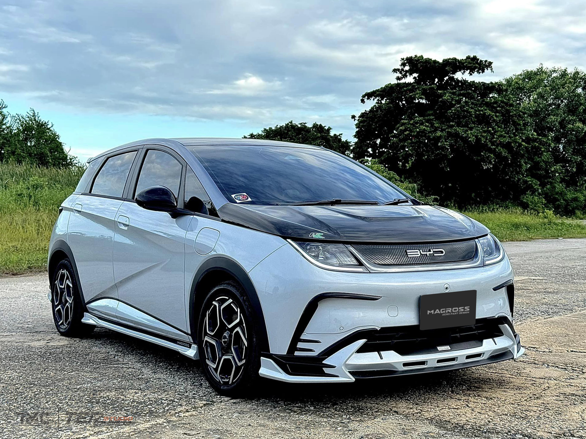 ชุดแต่ง ชุดสเกิร์ต BYD DOLPHIN รุ่น MACROSS