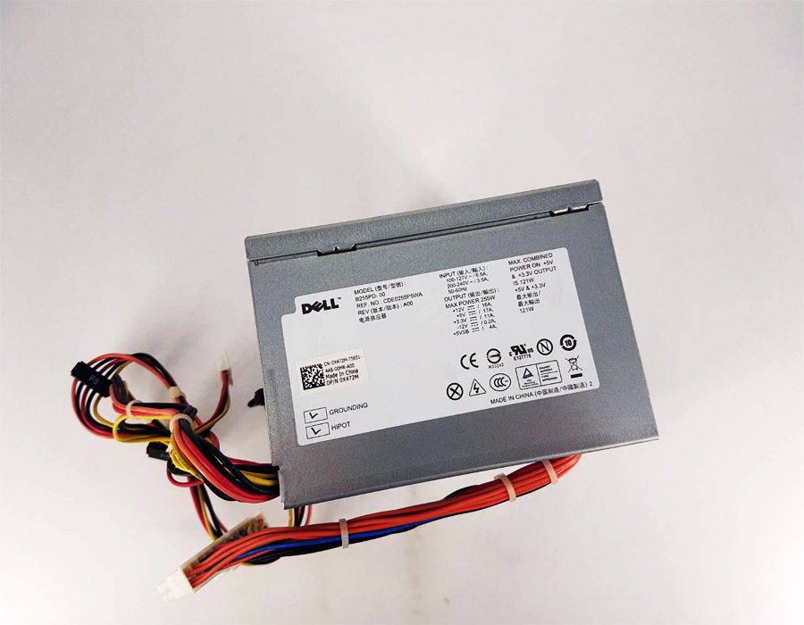 Power Suppy Dell OptiPlex 390MT - 255W, เพาเวอร์ ซัพพลาย Dell X472M ของแท้รับประกันศูนย์ Dell Thailand On-site Service