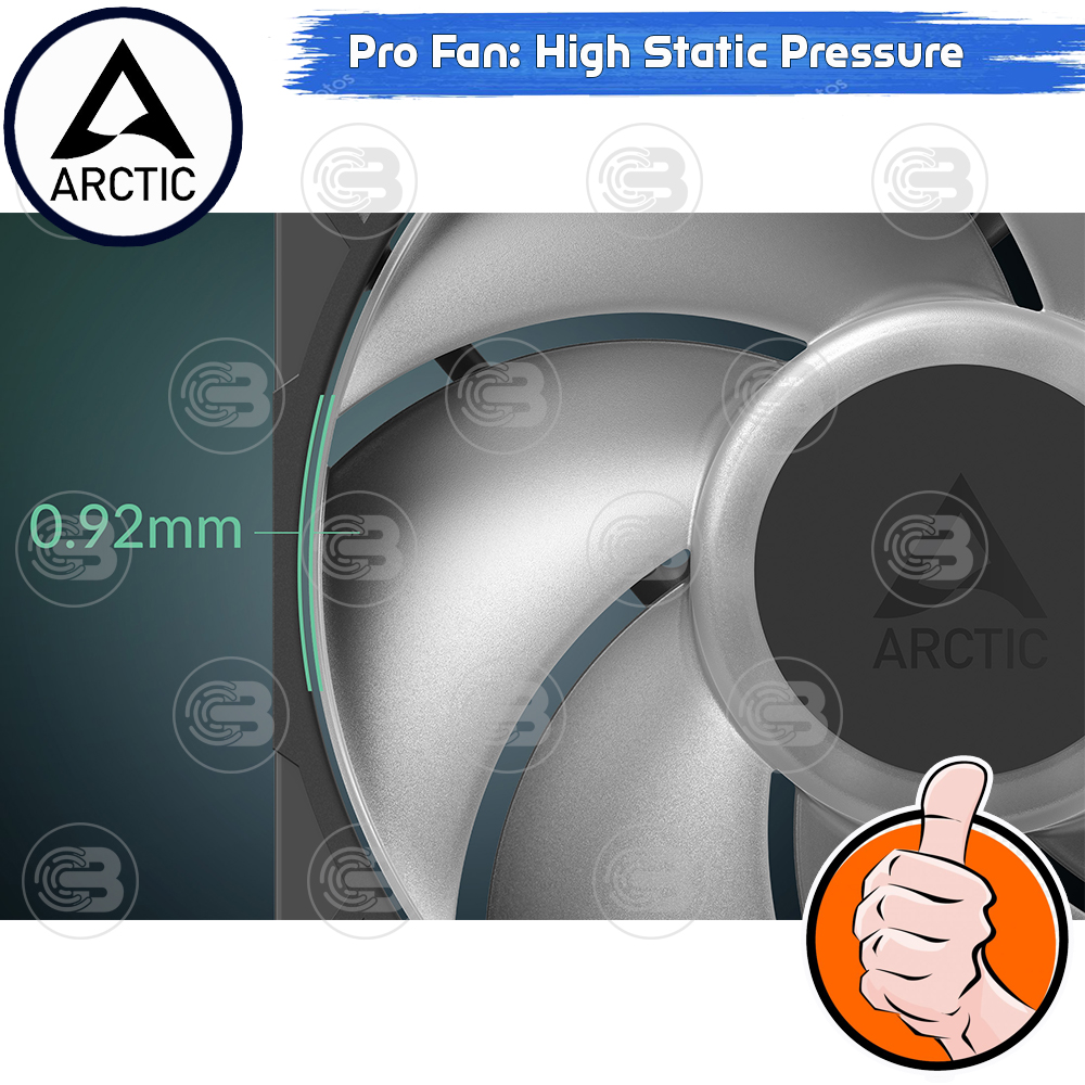 [CoolBlasterThai] ARCTIC P14 PRO A-RGB (size 140 mm.) X3 Value Pack PC Fan Case ประกัน 6 ปี