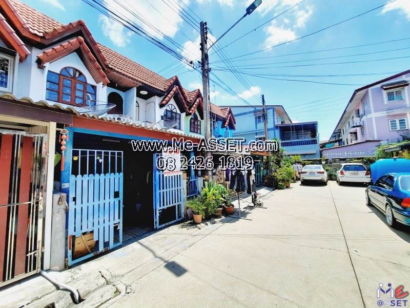 ขายทาวน์เฮ้าส์ ย่าน อ้อมน้อย กระทุ่มแบน พุทธสาคร เศรษฐกิจ1 เพชรเกษม120 : ม.เพชรเกษมไพลิน : 2 ชั้น 16 ตร.วา