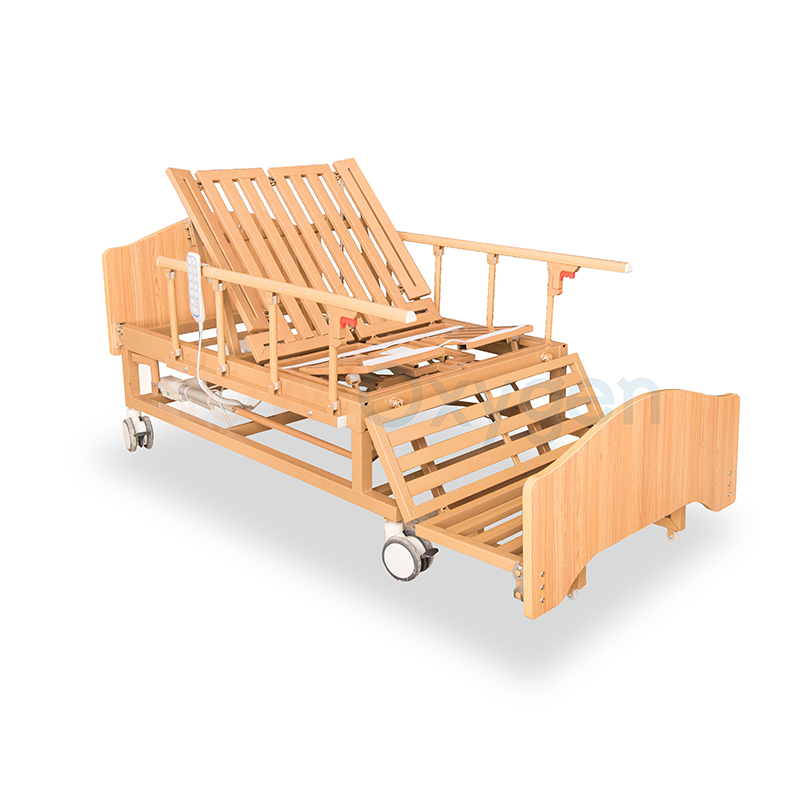 เตียงผู้สูงอายุไฟฟ้า Multifunction มัลติฟังก์ชัน พลิกตะแคง และขับถ่ายได้ รุ่น A011 รับประกันศูนย์ไทย 3 ปี