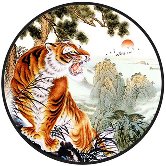 The mountain tiger (พิมพ์ลาย)