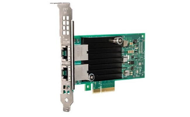 Lan Card Dell Intel X550-T2 10GbE NIC Dual Port การ์ดแลน Dell Intel X550-T2 Precision T5820 T7820 ของแท้ ศูนย์ dell thailand