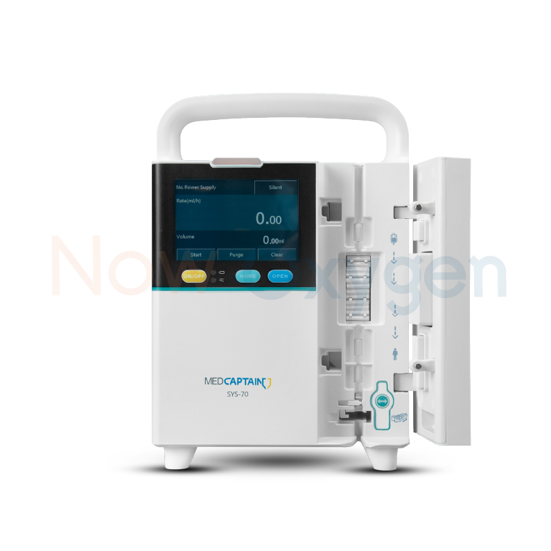 เครื่องควบคุมการให้สารละลายทางหลอดเลือดดำ Infusion pump Medcaptain รุ่น SYS-70 รับประกันศูนย์ไทย 1 ปี