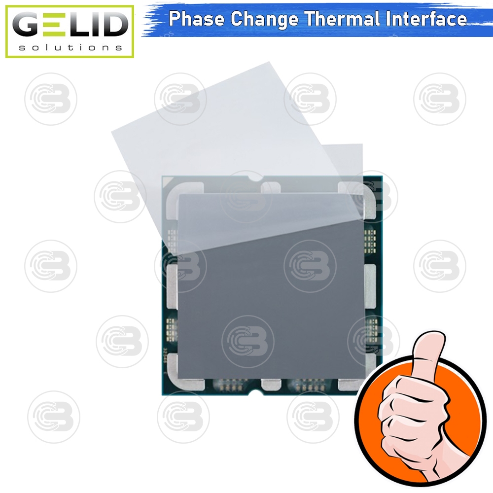 [CoolBlasterThai] GELID Heat Phase Ultra for AMD 40x40 mm. CPU (Phase change thermal interface)