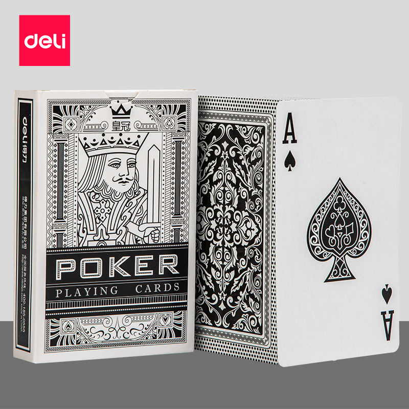 ไพ่บริดจ์ กระดาษ (รุ่นมาตรฐาน) Contract Bridge Playing Cards [Deli]