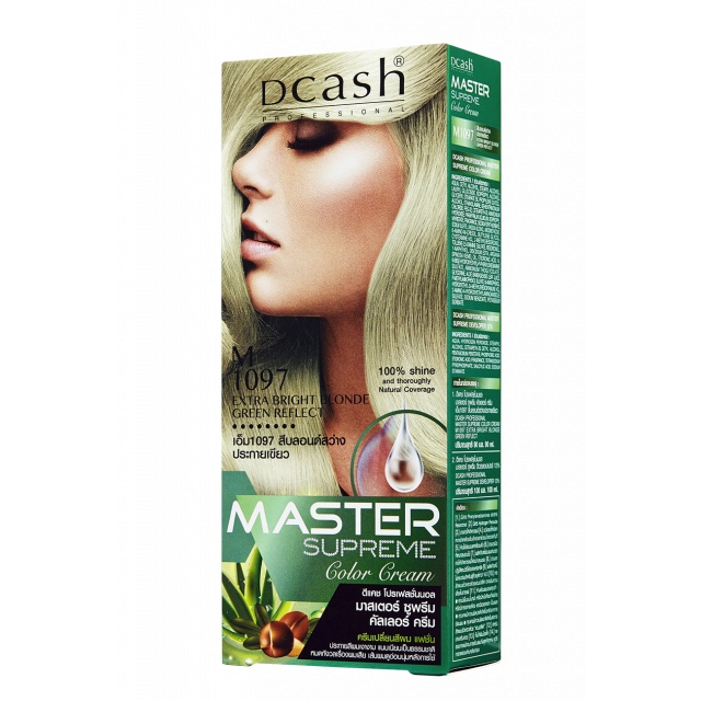 แท้พร้อมส่ง○ (โทนสีแฟชัน) DCASH MASTER SUPREME COLOR CREAM ดีแคช โปรเฟสชั่นนอล มาสเตอร์ ซูพรีม ย้อมผม
