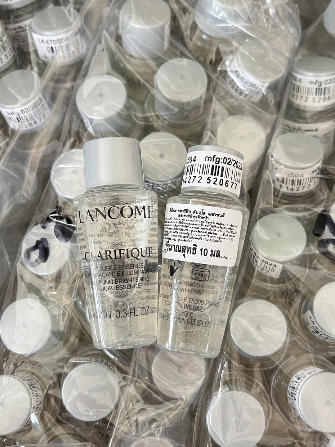 Lancome Clarifique Double Essence 10ml. ขนาดทดลอง เอสเซนส์สูตรน้ำและน้ำมัน