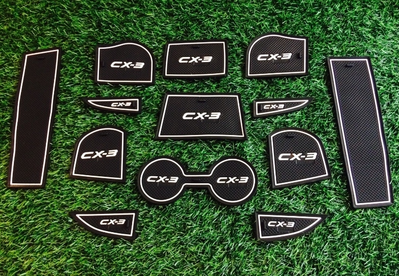 ชุดยางรองหลุม Mazda CX3 ตรงรุ่น ใส่ได้ครบทุกช่อง