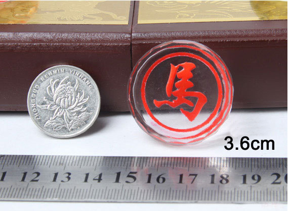 Crystal Chinese Chess ชุดหมากรุกจีนแก้ว