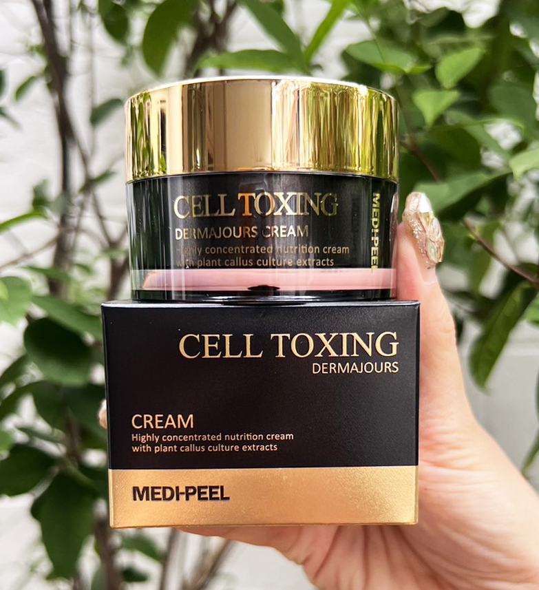 Medi-Peel Cell Toxing Dermajours Cream 50g. ครีมต่อต้านริ้วรอยด้วยสเต็มเซลล์