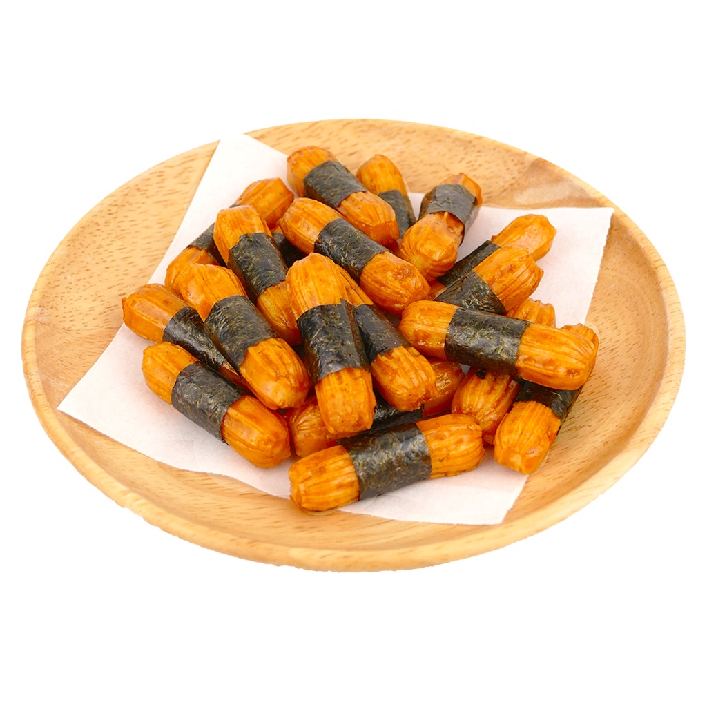 ข้าวอบกรอบญี่ปุ่น🍘 พันสาหร่าย ตรา Mizuho Norimaki 🥙รสแคนิฟอร์เนียโรล 😋 หอม กรอบ อร่อย!😳 🔥แพ็ค 2 ห่อ 70฿ 🔥