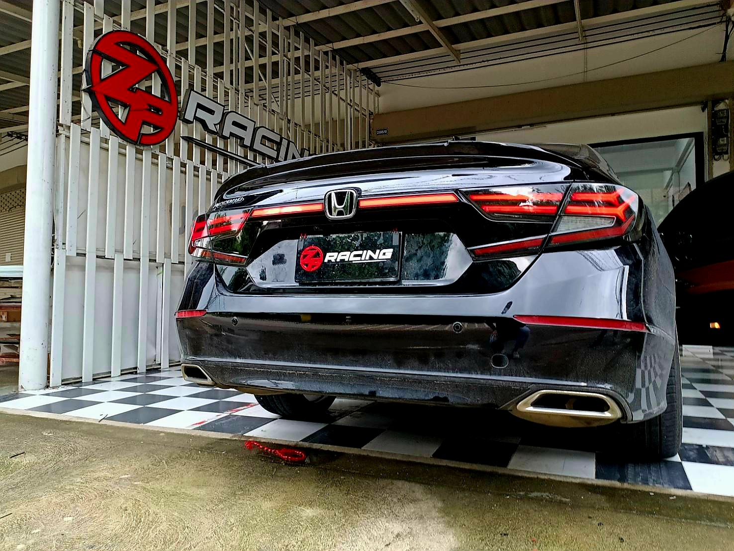 ไฟคาดฝาท้าย คาดท้าย Accord G10 มี LED